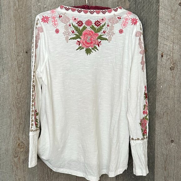 Sundance Embroidered Floral Shirt - Picture 4 of 6